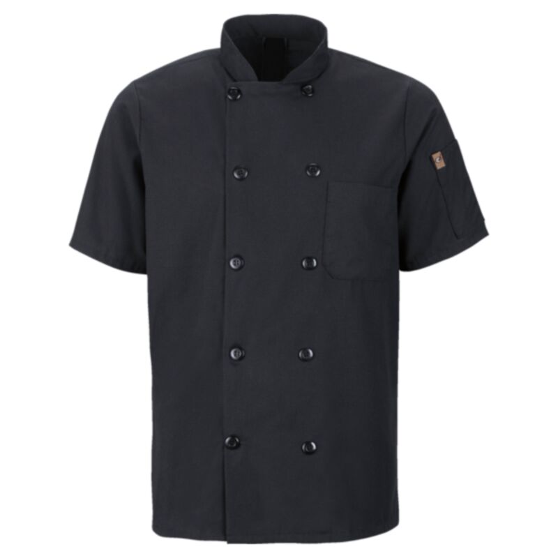 Mimix™ Short Sleeve Chef Coat with OilBlok Thumbnail