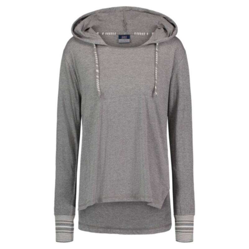 Women's Heathered Jersey Hooded Tunic Thumbnail