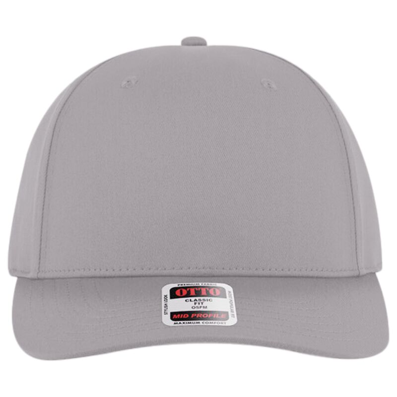 OTTO CAP Seamless 6 Panel Mid Profile Baseball Cap Thumbnail