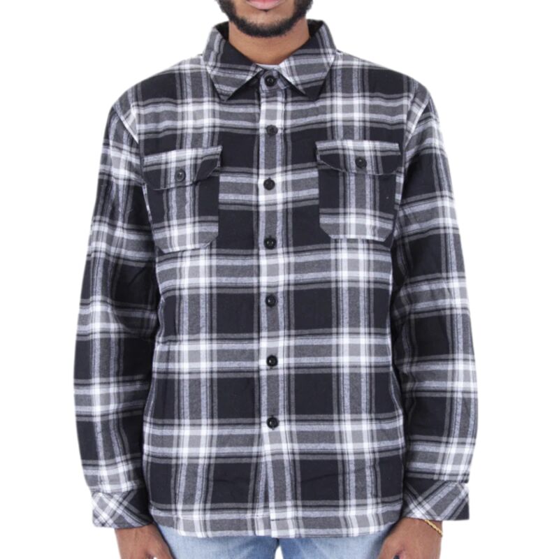 Men's Plaid Flannel Jacket Thumbnail