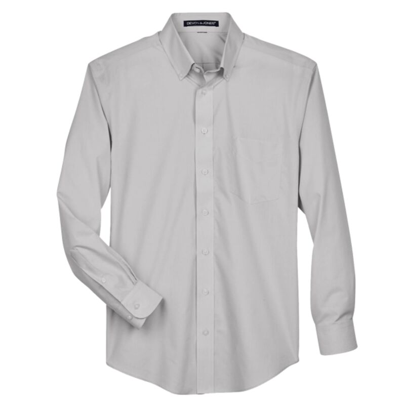 Men's Crown Collection® Broadcloth Woven Dress Shirt Thumbnail