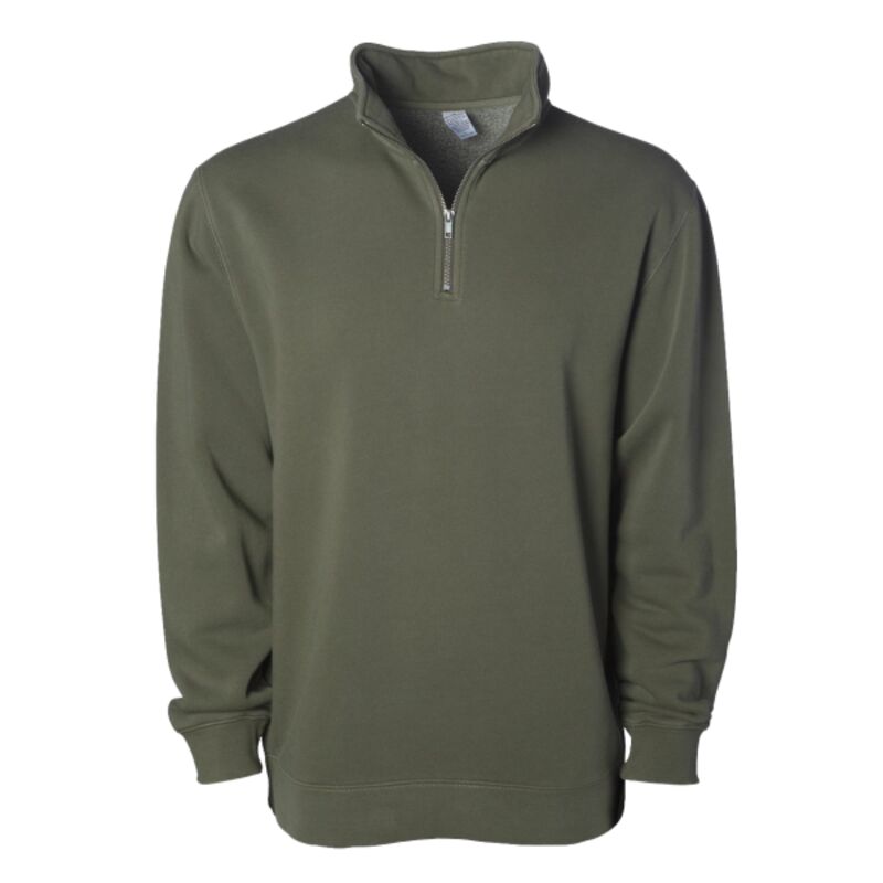 Unisex Pigment-Dyed Quarter-Zip Pullover Thumbnail