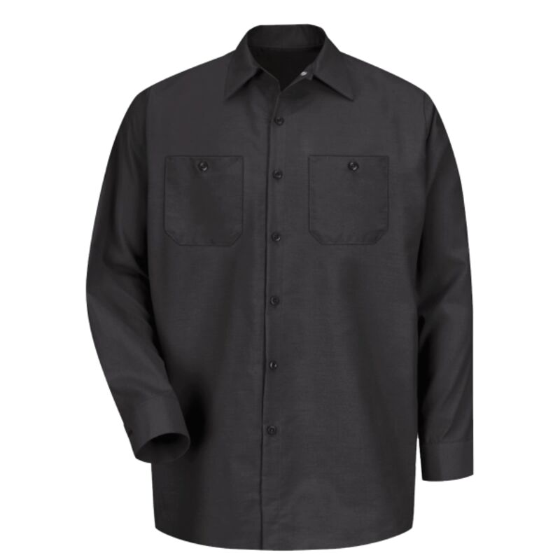 Men's Industrial Long Sleeve Work Shirt Thumbnail