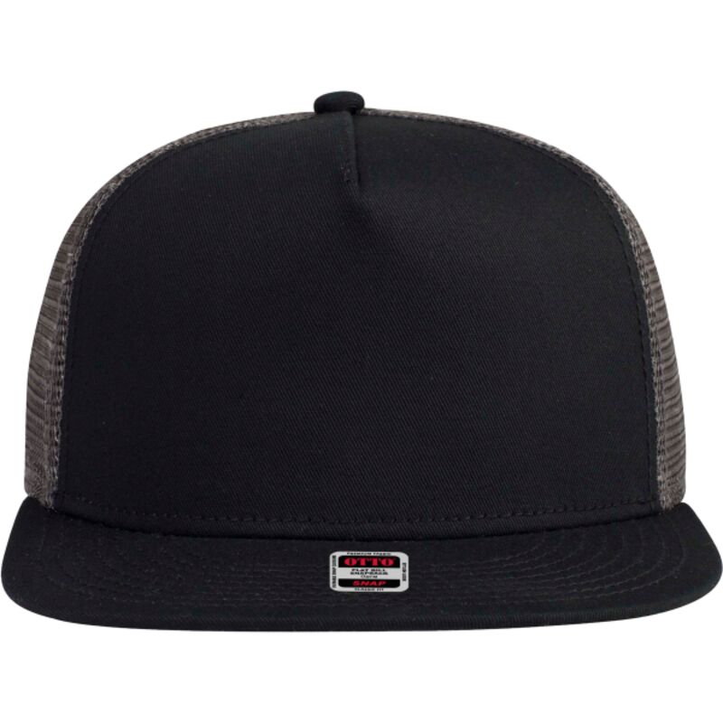OTTO CAP "OTTO SNAP" 5 Panel Pro Style Mesh Back Trucker Snapback Hat Thumbnail
