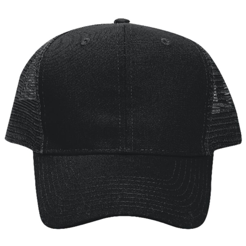 OTTO CAP 6 Panel Mid Profile Mesh Back Trucker Hat Thumbnail