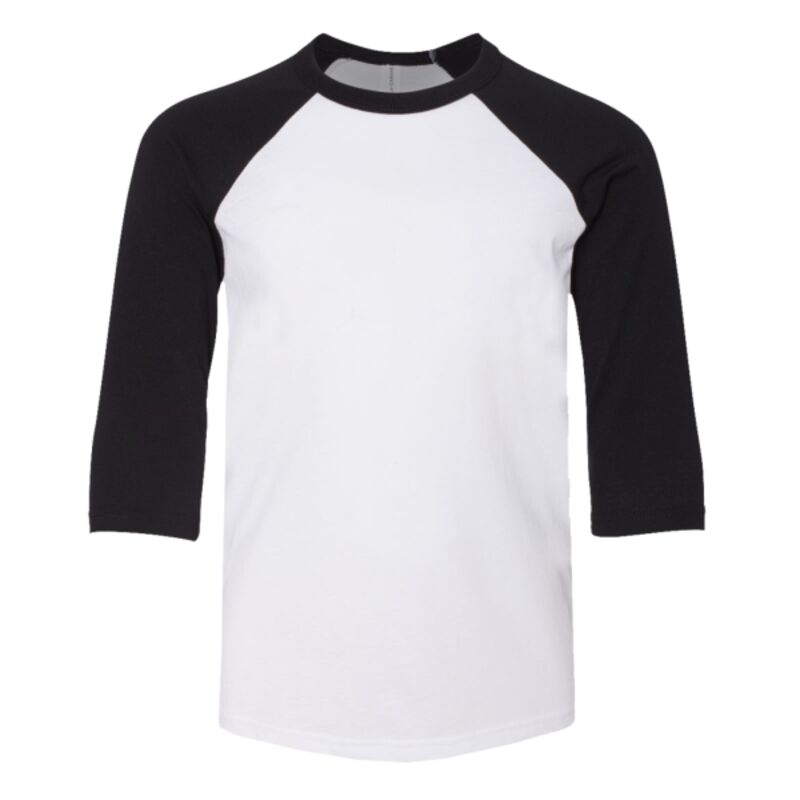 Youth Three-Quarter Sleeve Baseball Tee Thumbnail