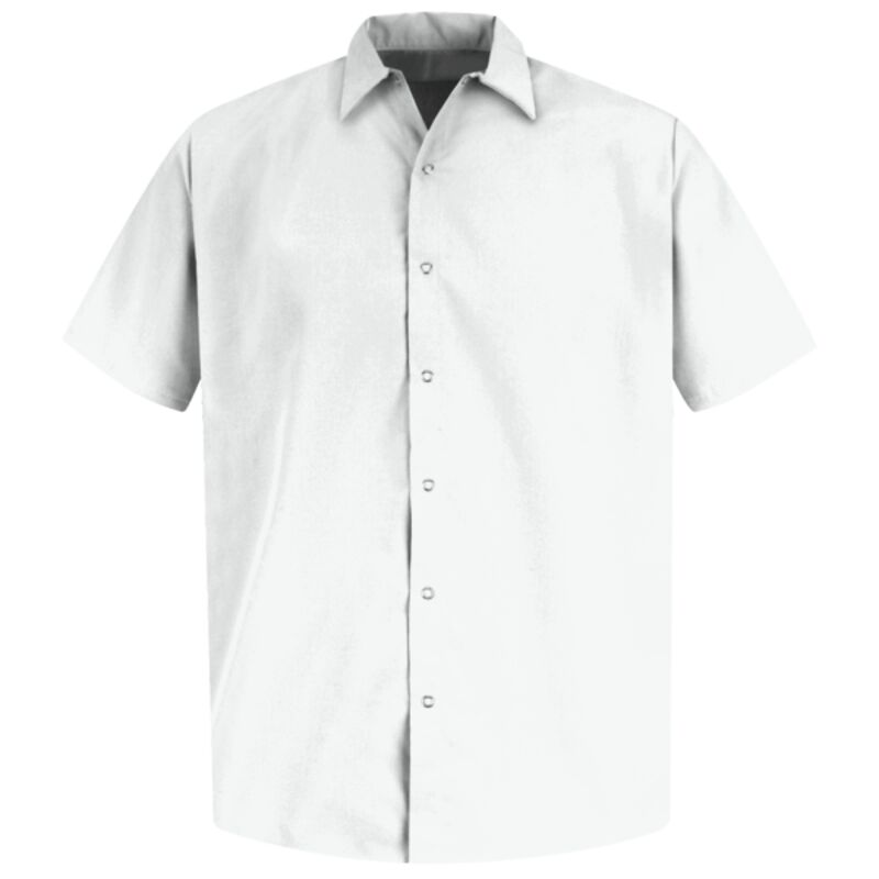 Men's Specialized Pocketless Polyester Work Shirt Thumbnail