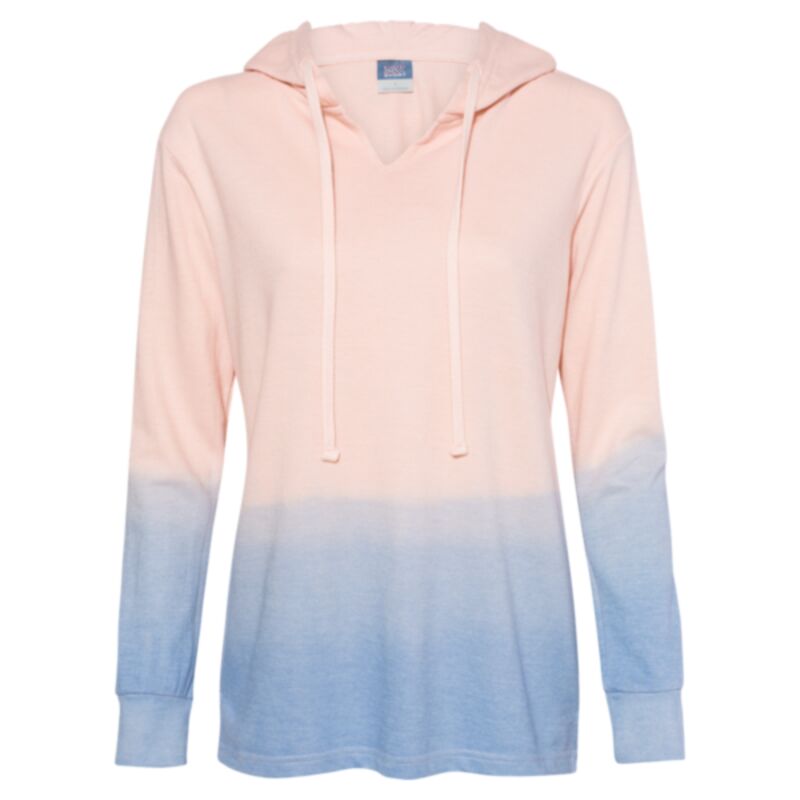 Women's French Terry Ombré Hooded Sweatshirt Thumbnail