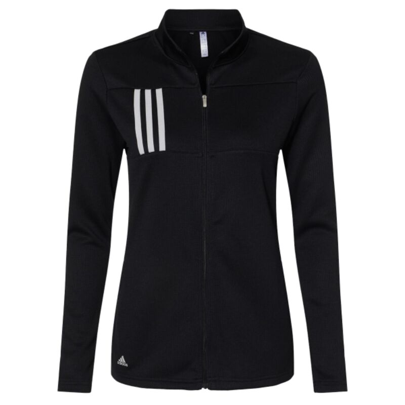 Women's 3-Stripes Double Knit Full-Zip Thumbnail