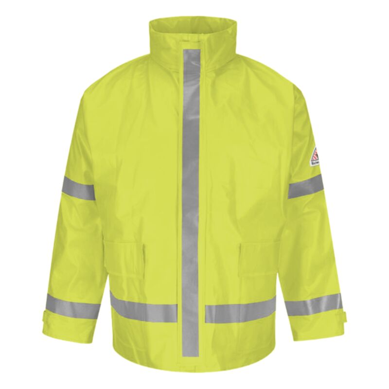 Men's Hi-Visibility Flame-Resistant Rain Jacket Thumbnail