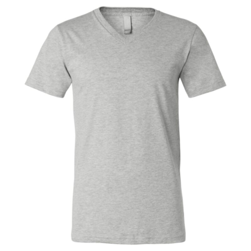 Bella + Canvas Unisex Heather CVC Jersey V-Neck T-Shirt - 3005CVC Thumbnail