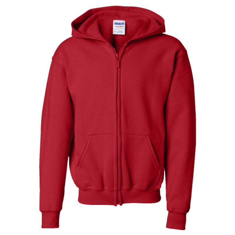 Gildan Youth Heavy Blend™ Full-Zip Hooded Sweatshirt18600B Thumbnail